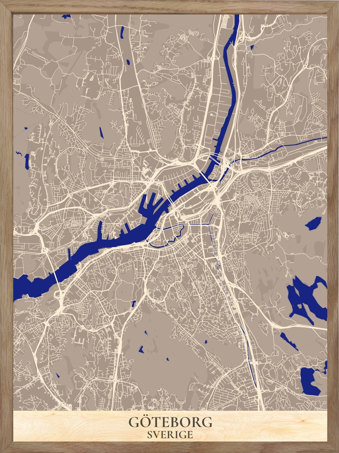 Personalized city board / Custom Wooden City Map