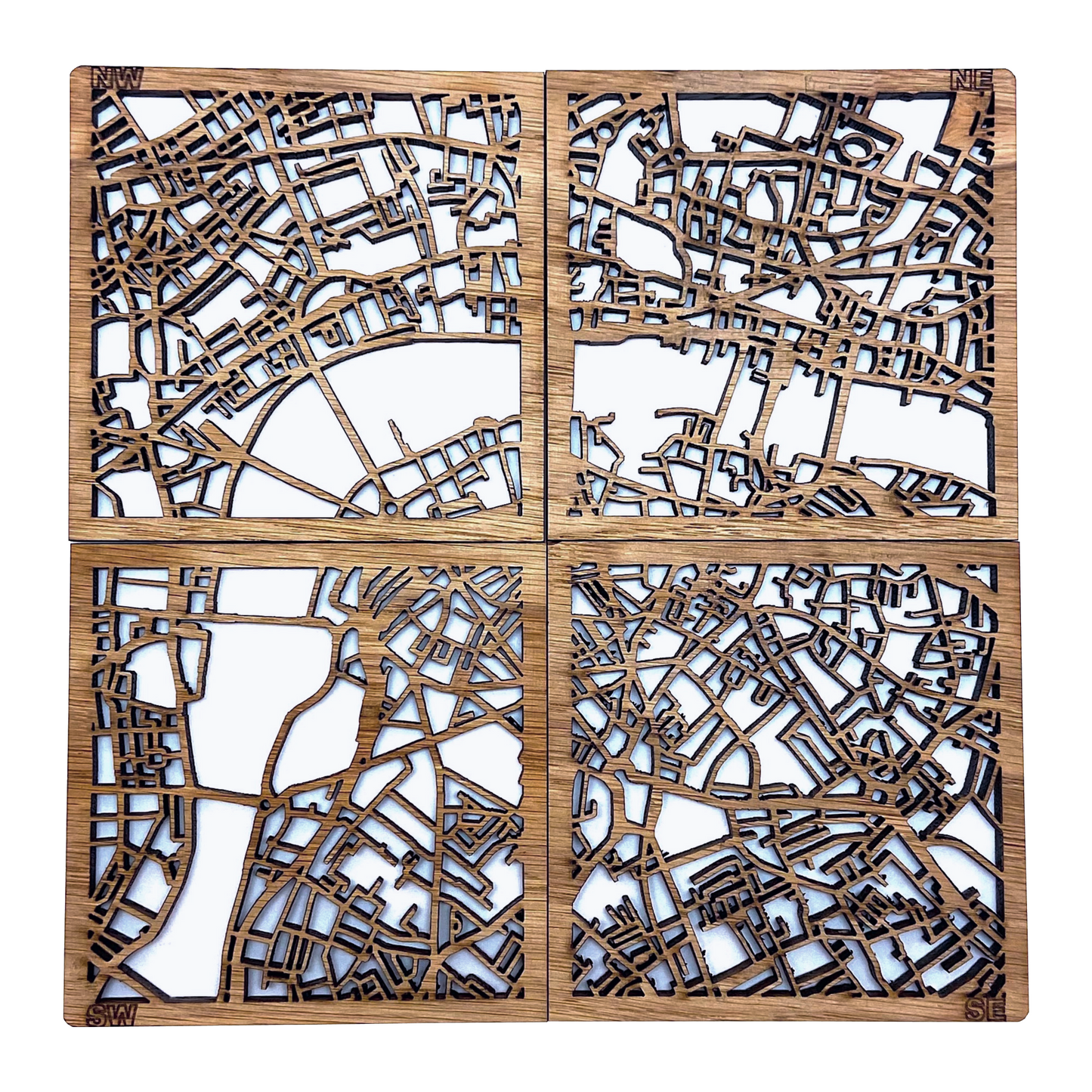Wooden Coasters of your city