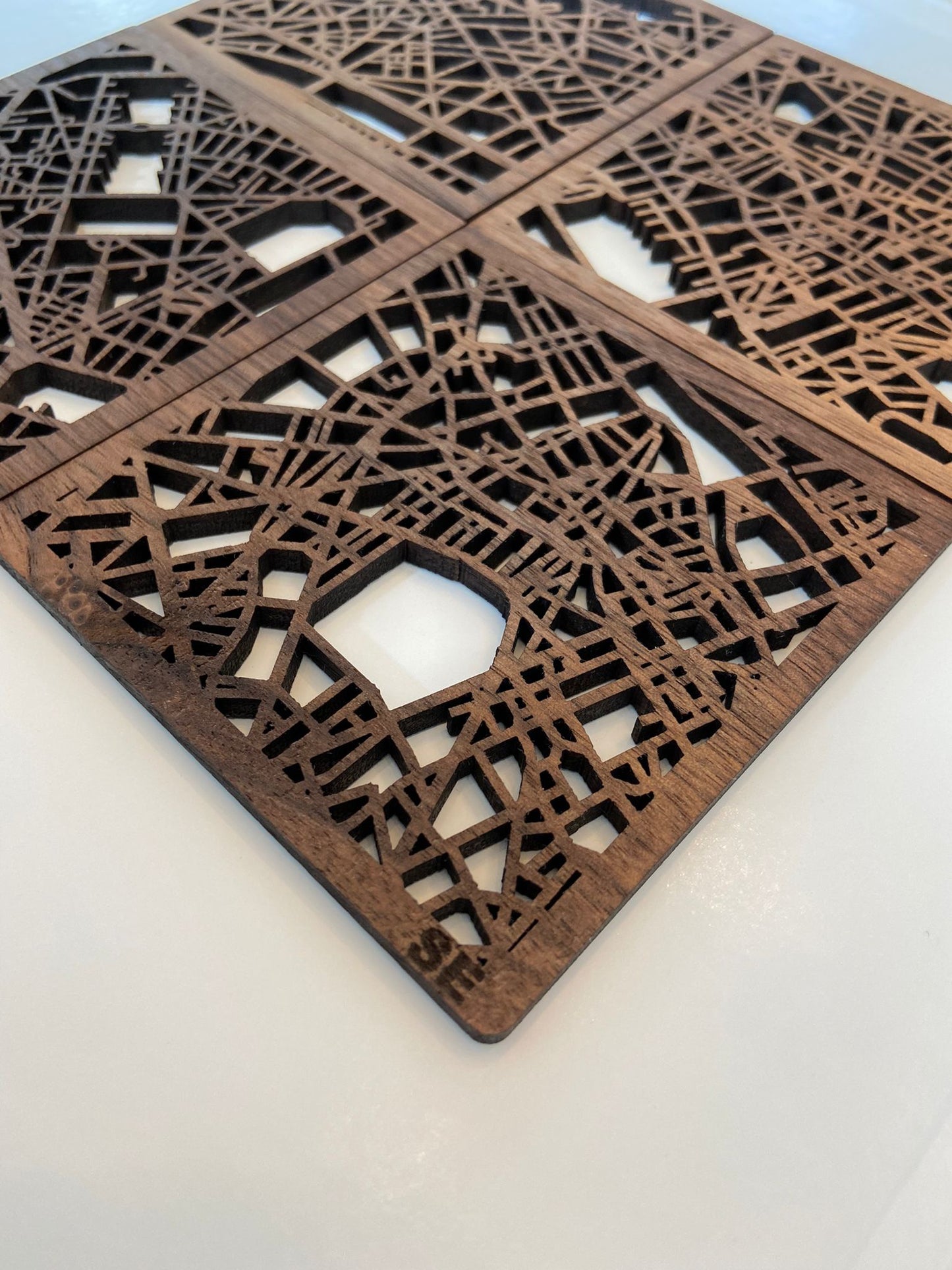 Wooden Coasters of your city