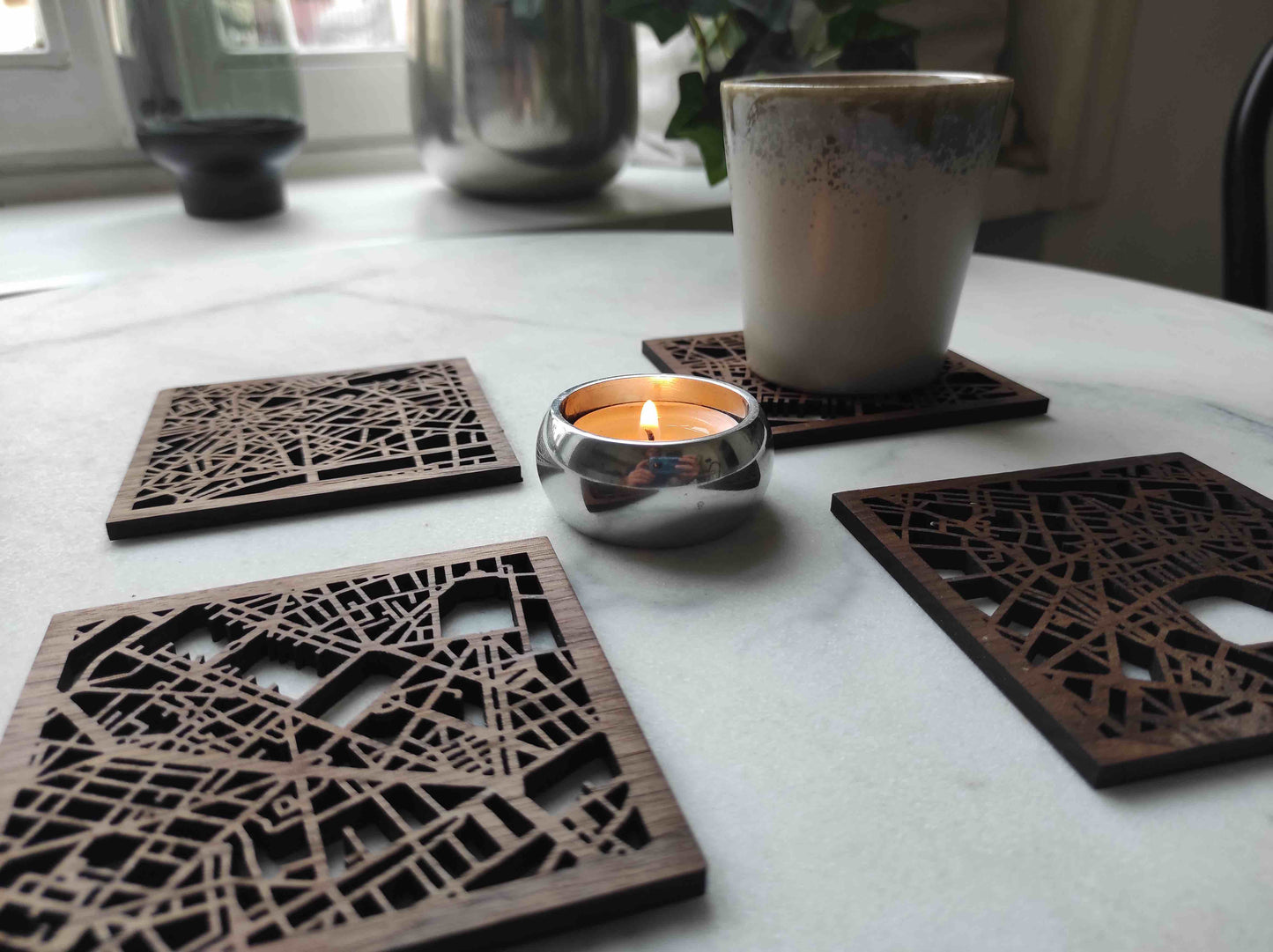 Wooden Coasters of your city