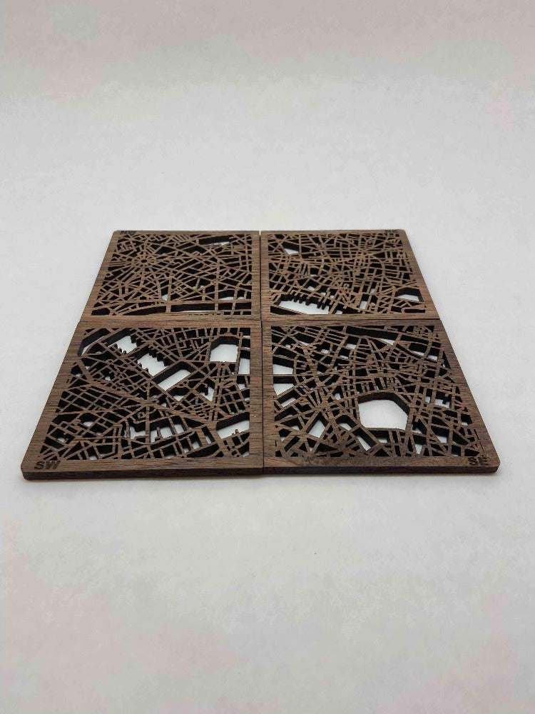 Wooden Coasters of your city