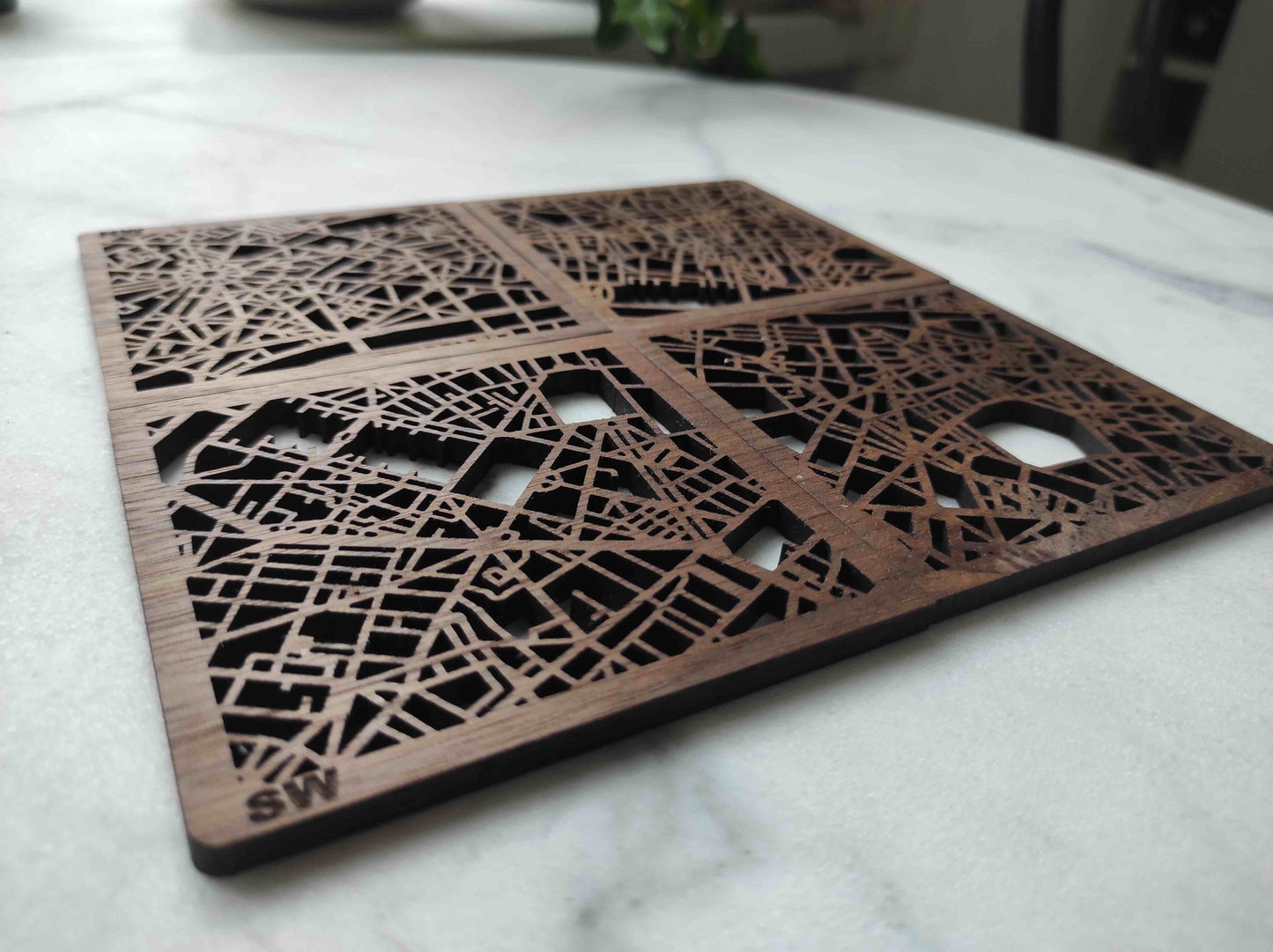 Wooden Coasters of your city